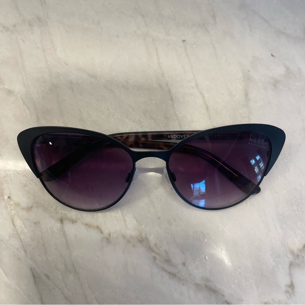 Nicole Miller Black Cateye Sunglasses Women's Andover style